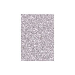 Goma Eva Fama Plateado 50 x 70 cm (10 Unidades)