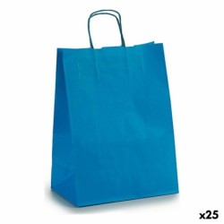 Bolsa de Papel Pincello 24312 Azul 24 x 12 x 40 cm (25 Unidades)