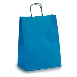Bolsa de Papel Pincello 24312 Azul 24 x 12 x 40 cm (25 Unidades)