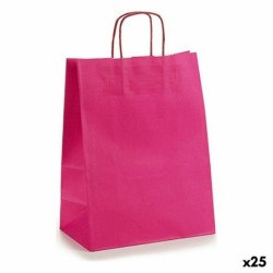 Bolsa de Papel Pincello 24312 Rosa 24 x 12 x 40 cm (25 Unidades)