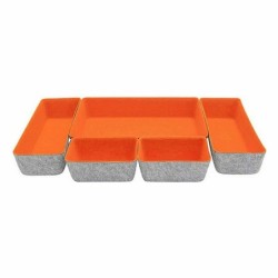 Organizador de Cajones Confortime Fieltro 27,5 x 20 x 5,3 cm 5 Piezas (5 Unidades)