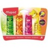 Set de Marcadores Fluorescentes Maped Multicolor 4 Piezas (12 Unidades)