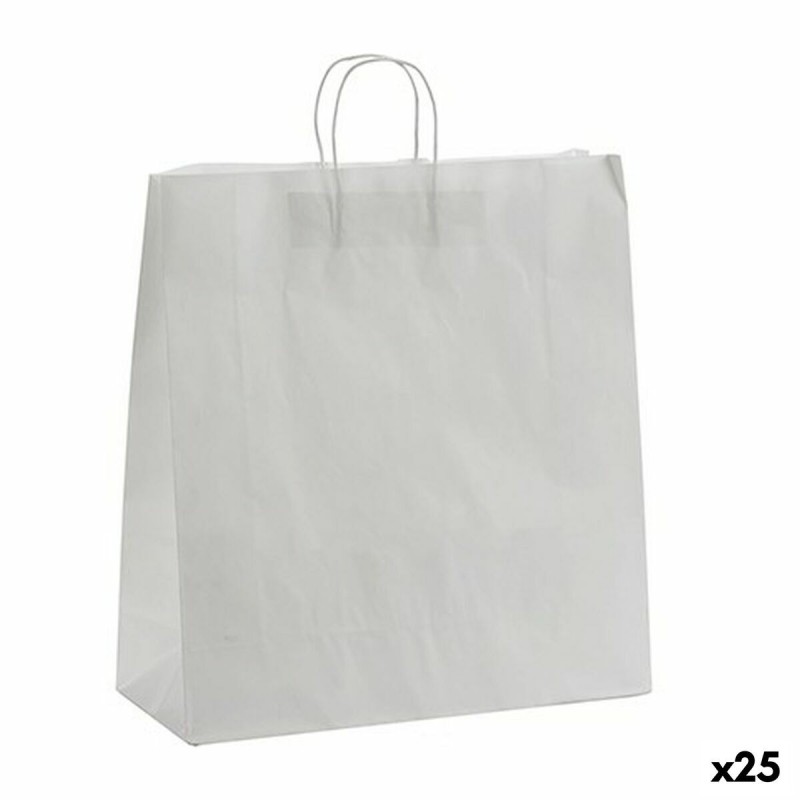 Bolsa de Papel Pincello 46492 Blanco 46 x 16 x 59 cm (25 Unidades)