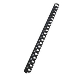 Espirales Fellowes 100 Piezas Encuadernación Negro PVC (Ø 12 mm) (10 Unidades)