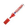 Rotulador permanente Edding 550 Rojo (10 Unidades)