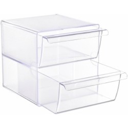 Organizador Multiusos Archivo 2000 Transparente 19 x 15 x 15 cm