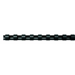 Espirales para Encuadernar Fellowes 5348103 50 Unidades Negro PVC Ø 22 mm