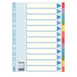 Separadores Esselte   Multicolor A4 (10 Unidades)