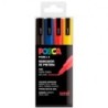 Set de Marcadores POSCA PC-3M Multicolor
