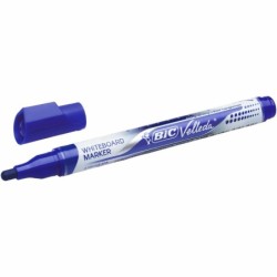Rotulador Bic Velleda Azul (12 Piezas)