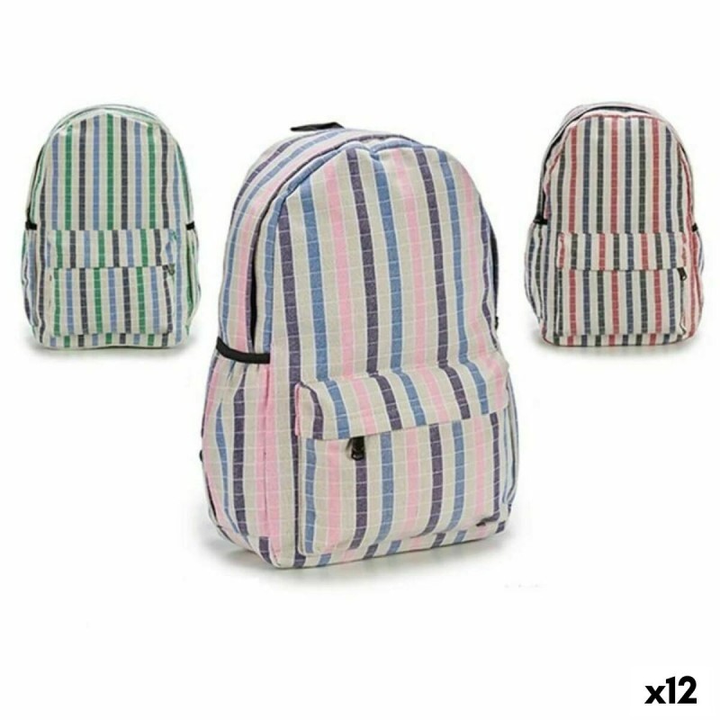 Mochila Escolar Pincello AR1903643 Multicolor 13 x 45 x 31 cm Rayas (12 Unidades) Mochila Escolar Pincello AR1903643 Multicolor 13 x 45 x 31 cm Rayas (12 Unidades)