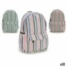 Mochila Escolar Pincello AR1903643 Multicolor 13 x 45 x 31 cm Rayas (12 Unidades)