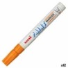 Rotulador permanente Uni-Ball PX-20 Naranja (12 Unidades)
