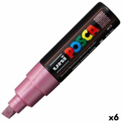 Marcador POSCA PC-8K Rosa (6 Unidades)