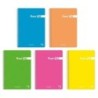 Cuaderno Pacsa FluorPAC Multicolor Din A4 80 Hojas 21,5 x 31,5 cm 5 Piezas