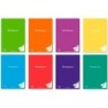 Libreta Pacsa Multicolor A4 48 Hojas 5 mm Cuadrícula impresa (6 Piezas)