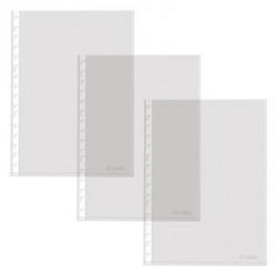 Fundas DOHE Premium Cristal Perforadas Transparente A4 (100 Piezas)