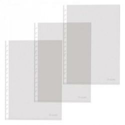 Fundas DOHE Premium Cristal Perforadas Transparente Din A4 (100 Piezas)