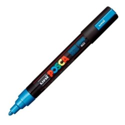 Rotuladores POSCA PC-5M Azul (6 Unidades)