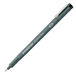 Rotuladores Staedtler Pigment Line Negro (10 Unidades)