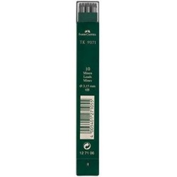 Recambio de mina Faber-Castell Madera 3 Piezas 6B