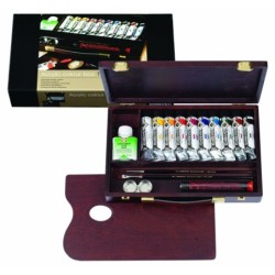 Set de pintura Talens Rembrandt Pintura acrílica 15 Piezas Multicolor 40 ml