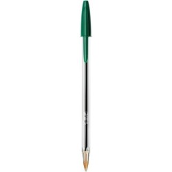 Bolígrafo Bic Cristal Original Verde 0,32 mm (50 Unidades)