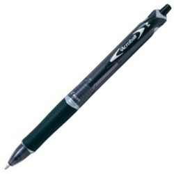 Bolígrafo Pilot Acroball Negro 0,4 mm (10 Unidades)