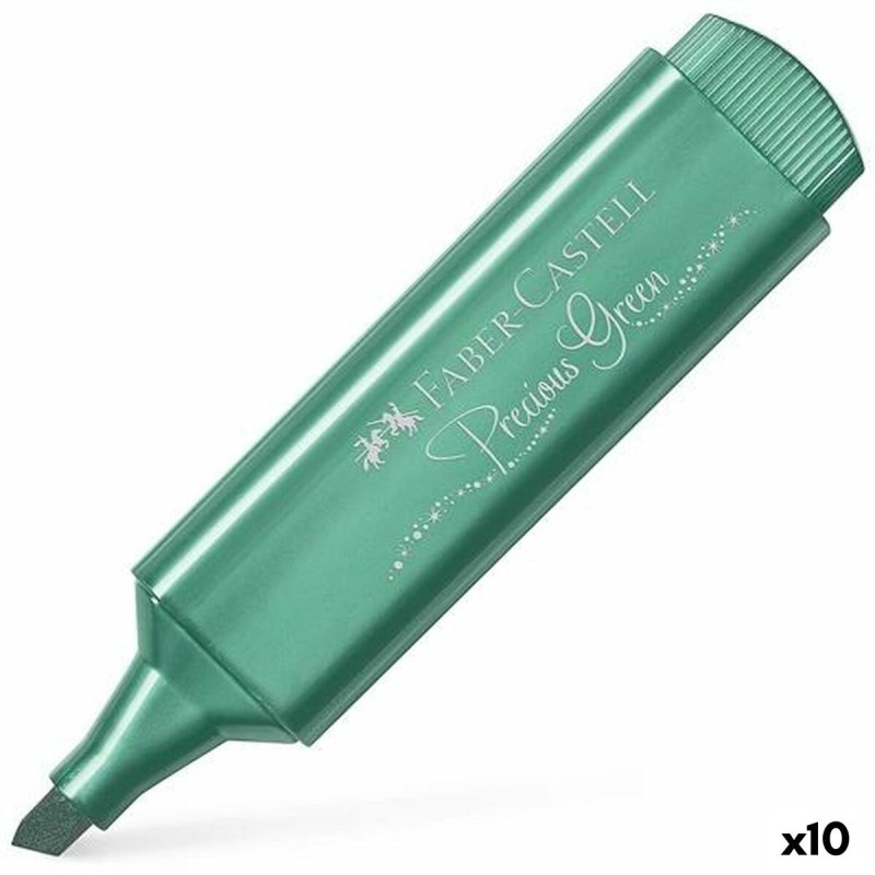 Marcador Fluorescente Faber-Castell Textliner 46 (10 Unidades) Marcador Fluorescente Faber-Castell Textliner 46 (10 Unidades)