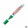 Rotulador para Pizarra Edding 661 Pizarra blanca Verde (10 Piezas) (10 Unidades)