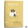 Cuaderno de matemáticas Rubio N19 A5 Español 20 Hojas (10 Unidades)