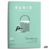 Cuaderno de escritura y caligrafía Rubio N01 A5 Español 20 Hojas (10 Unidades)