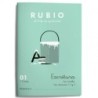 Cuaderno de escritura y caligrafía Rubio N01 A5 Español 20 Hojas (10 Unidades)