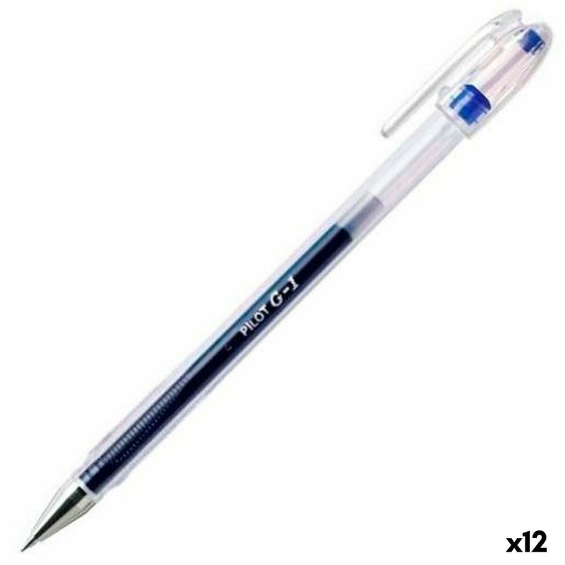 Bolígrafo Roller Pilot G-1 Azul 0,3 mm (12 Unidades) Bolígrafo Roller Pilot G-1 Azul 0,3 mm (12 Unidades)