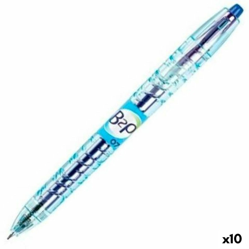 Bolígrafo de gel Pilot B2P 07 Retráctil Azul 0,4 mm (10 Unidades) Bolígrafo de gel Pilot B2P 07 Retráctil Azul 0,4 mm (10 Unidades)