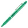 Bolígrafo Pilot Frixion Clicker Tinta borrable Verde 0,4 mm (12 Unidades)