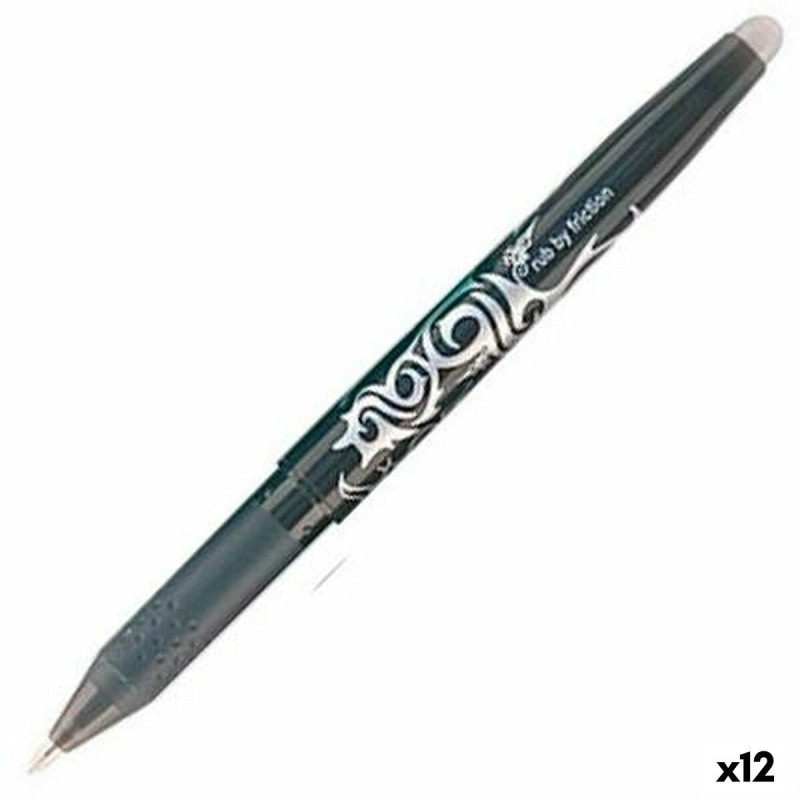 Bolígrafo Pilot Frixion Ball Tinta borrable Negro 0,4 mm 0,7 mm (12 Unidades) Bolígrafo Pilot Frixion Ball Tinta borrable Negro 0,4 mm 0,7 mm (12 Unidades)