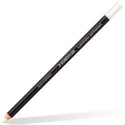 Lápices Staedtler Lumocolor Permanent Glasochrom Permanente Blanco (12 Unidades)