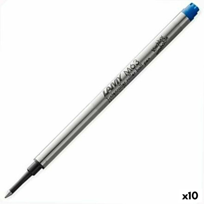 Recambio para bolígrafo Lamy Roller M63 Azul (10 Unidades) Recambio para bolígrafo Lamy Roller M63 Azul (10 Unidades)