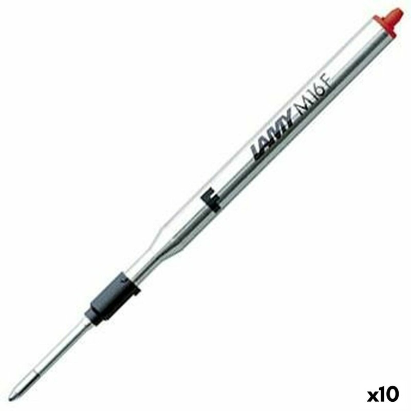 Recambio para bolígrafo Lamy M16 0,8 mm Rojo (10 Unidades) Recambio para bolígrafo Lamy M16 0,8 mm Rojo (10 Unidades)