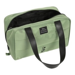 Neceser Escolar Minnie Mouse Mint shadow Verde militar 31 x 14 x 19 cm