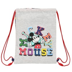 Bolsa Mochila con Cuerdas Mickey Mouse Clubhouse Only one Azul marino 26 x 34 x 1 cm