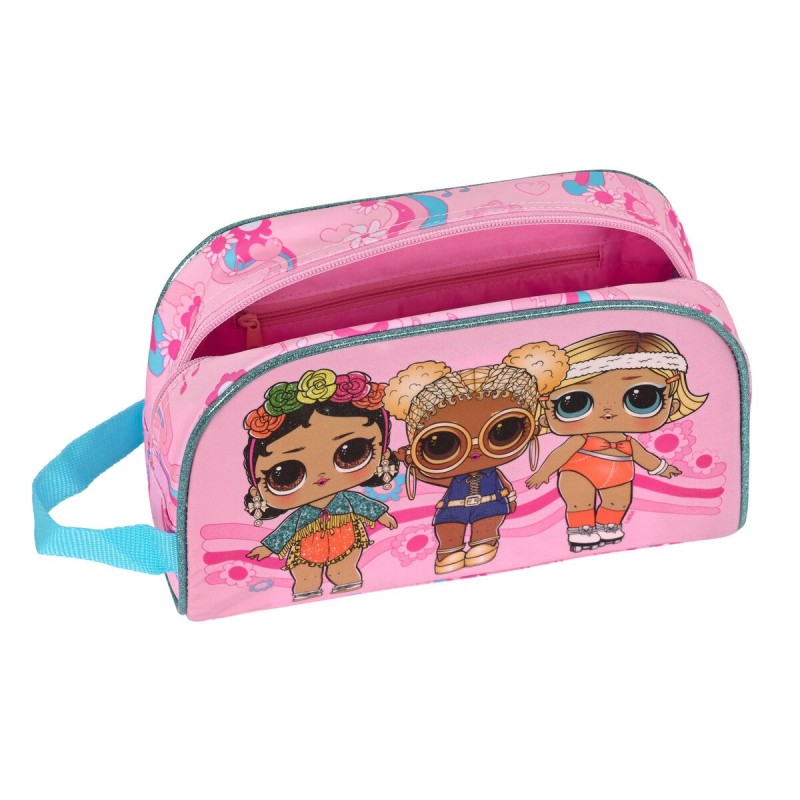 Neceser Escolar LOL Surprise! Glow girl Rosa 26 x 16 x 9 cm