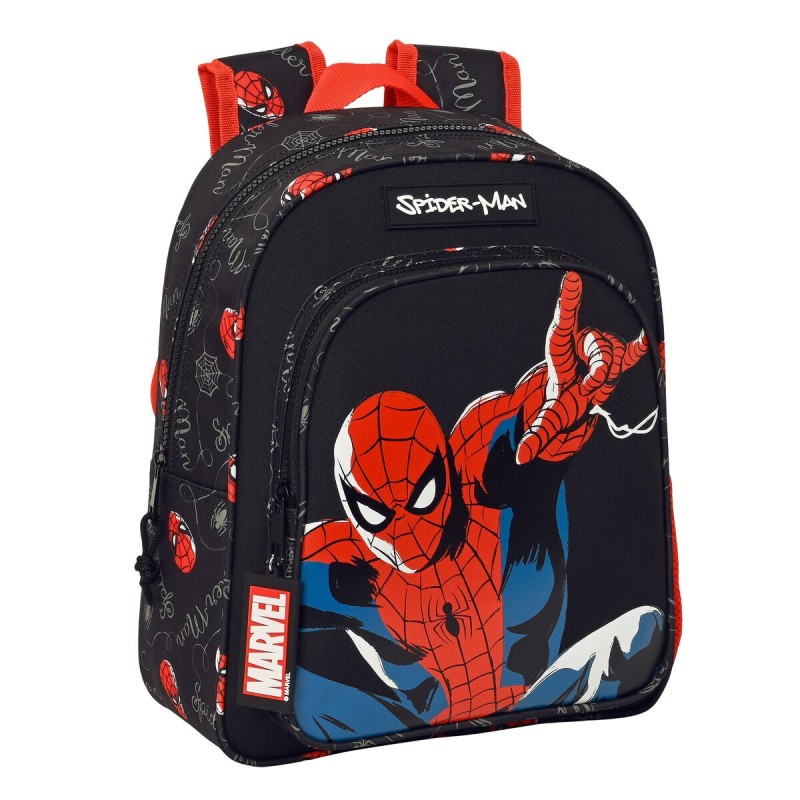 Mochila Infantil Spider-Man Hero Negro 27 x 33 x 10 cm Mochila Infantil Spider-Man Hero Negro 27 x 33 x 10 cm