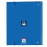 Carpeta de anillas Benetton Deep water Azul (27 x 32 x 3.5 cm)