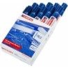 Rotulador permanente Edding 500 Azul (10 Unidades)