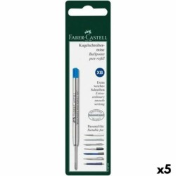 Recambios Faber-Castell Bolígrafo 0,6 mm Azul (5 Unidades)