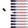 Rotulador permanente Edding Reactivo a la luz ultravioleta (10 Unidades)