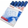 Rotulador permanente Edding 800 Azul (5 Unidades)