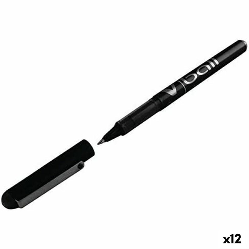 Bolígrafo Pilot BL-VB-5 Negro 0,3 mm (12 Unidades) Bolígrafo Pilot BL-VB-5 Negro 0,3 mm (12 Unidades)